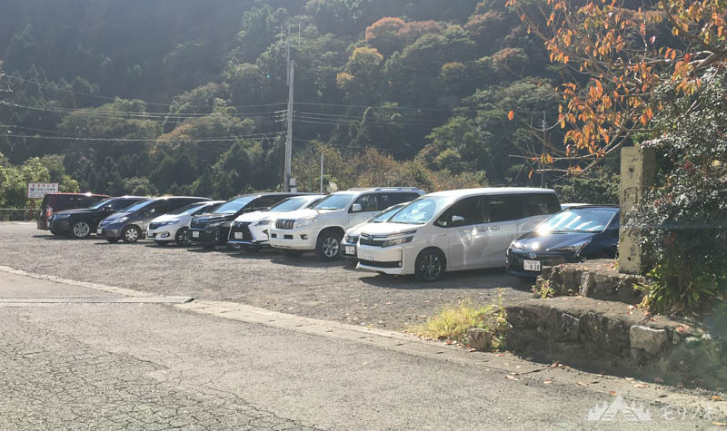 別府ラクテンチ上_駐車場