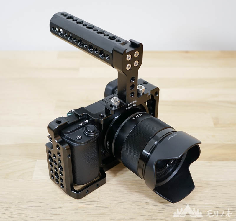 α6300にsmallrig　ハンドル