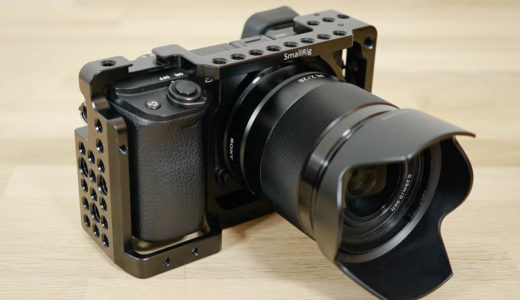 α6300にSMALLRIGのケージを付けてみた – 動画撮影に