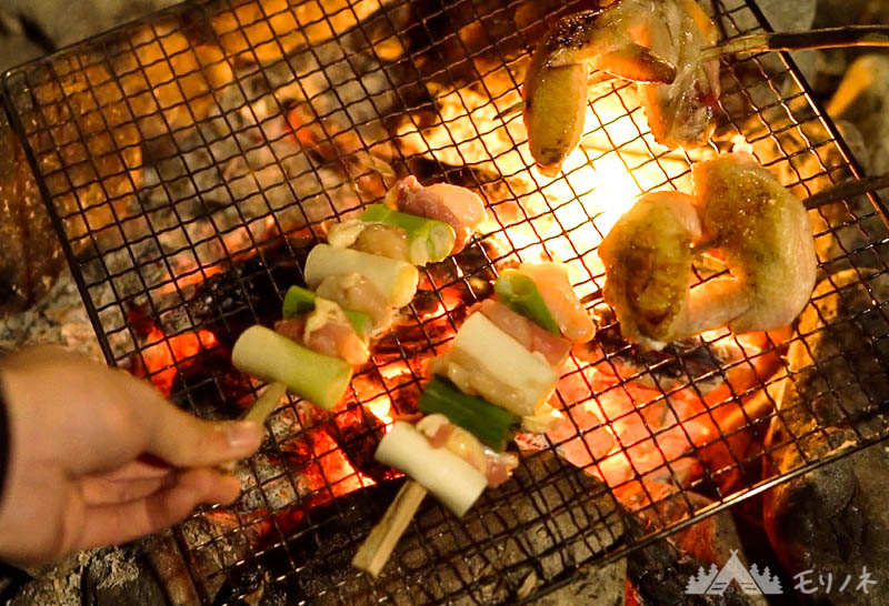 焼き鳥 網焼き