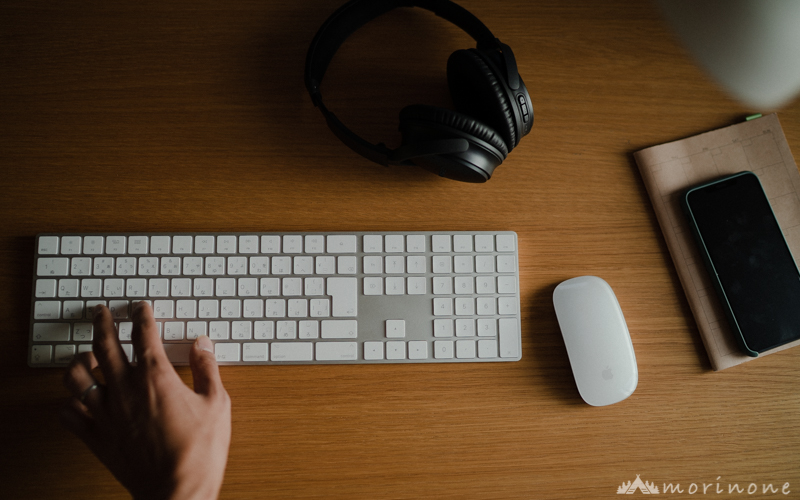 iMac テンキー付きのキーオード